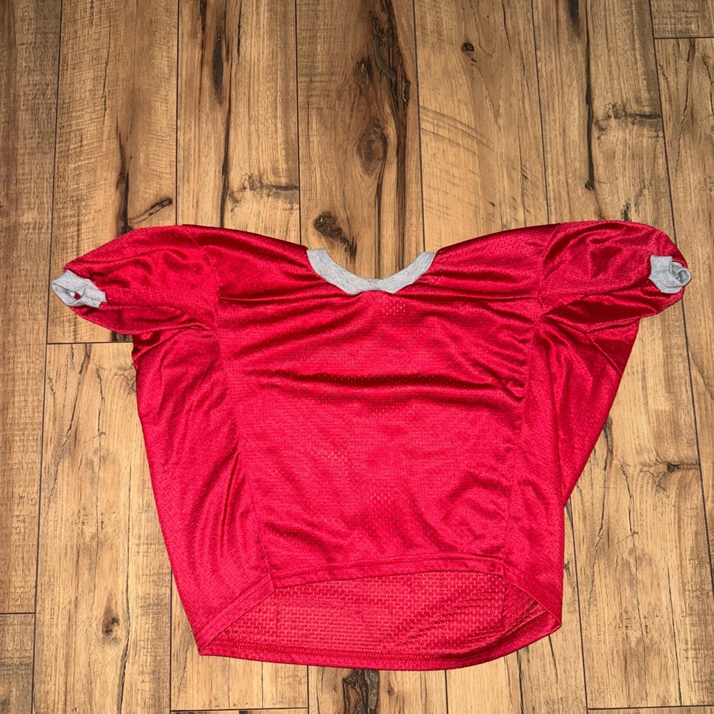 Red Ohio state jersey